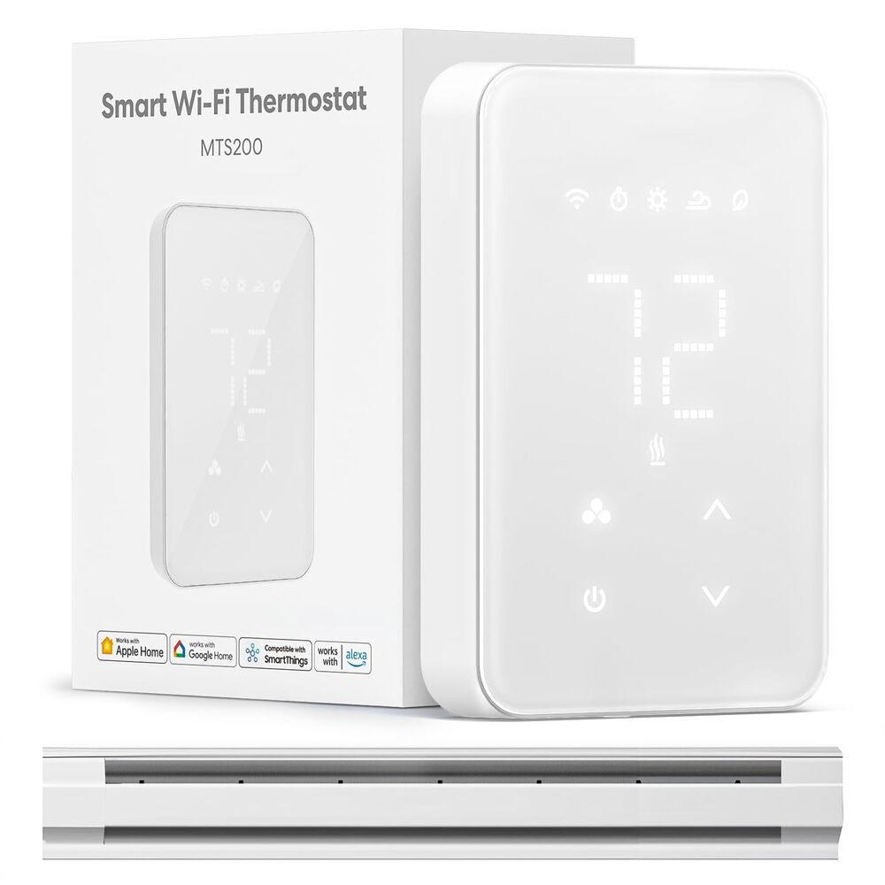 Meross Smart Thermostat for Electric Baseboard and in-Wall Heaters